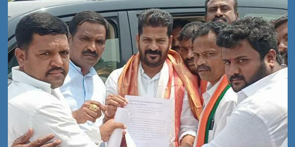 Cadre welcomes Revanth Reddy