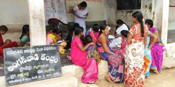 Anganvadi Workers in Andhra Pradesh